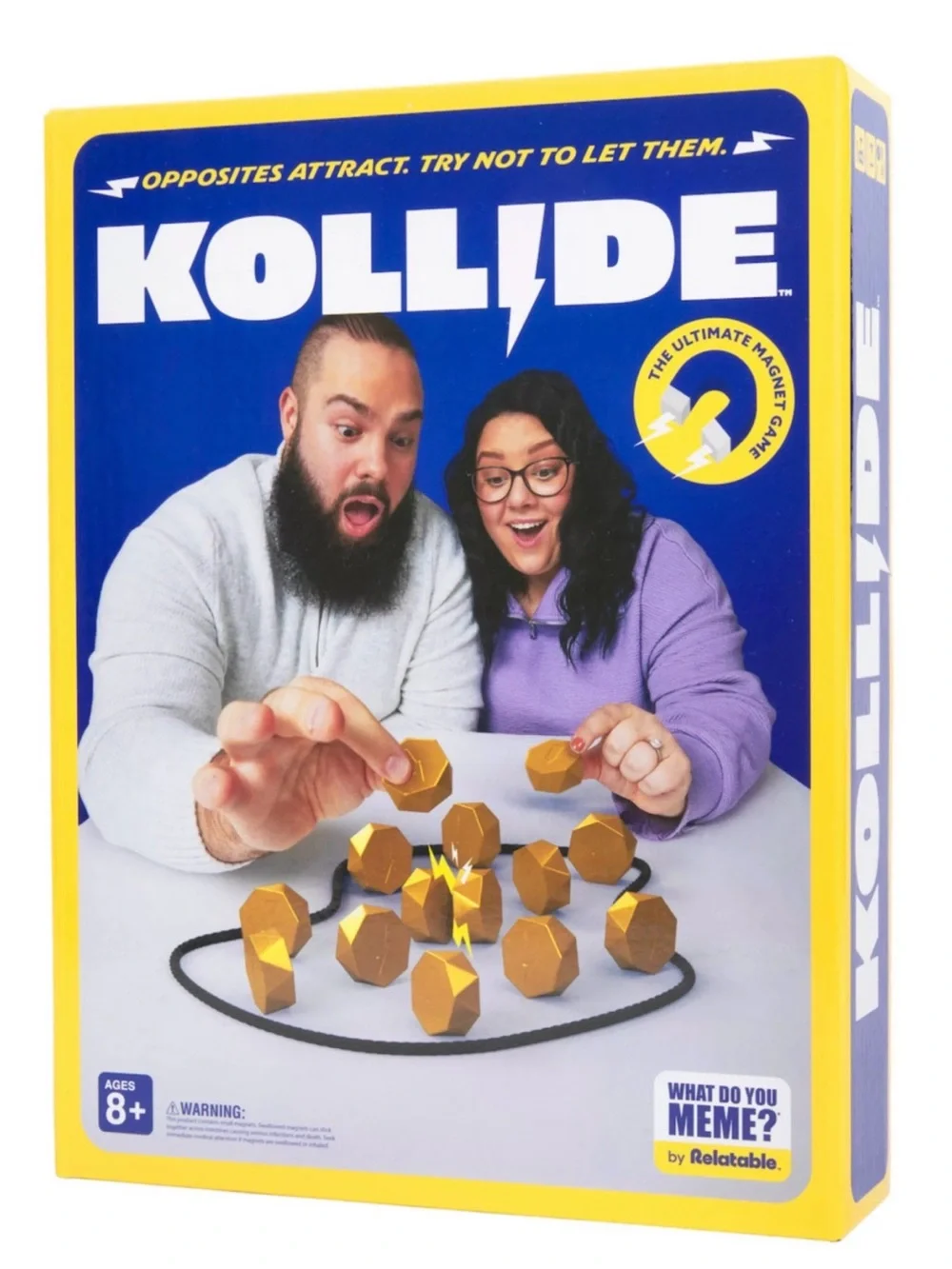 What Do You Meme? “Kollide” Magnetic Attraction Strategy Game (Family) - New